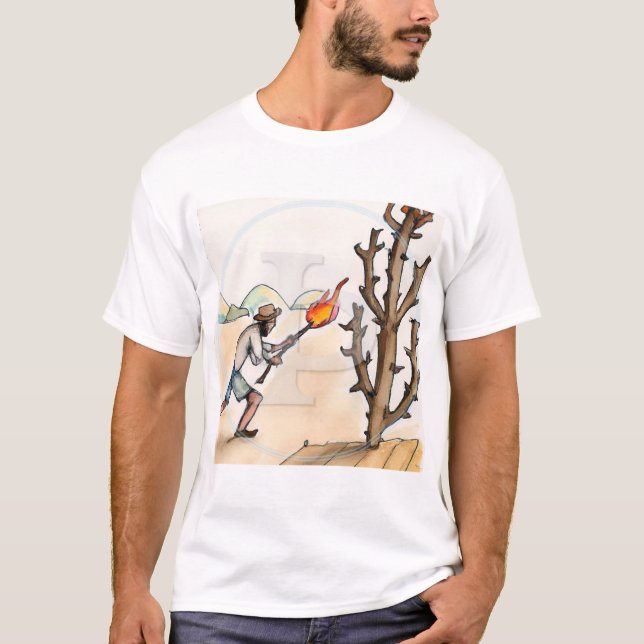 T-shirt ᚦ d'art Thorn Rune | Viking Runic anglo-saxon (Devant)