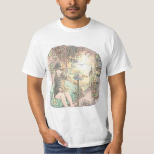 T-SHIRT さ な く し じ 薄 い 寝 暗 室 の