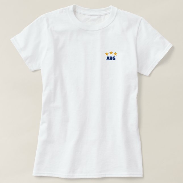 T-SHIRT アルゼンチンの  (Design devant)