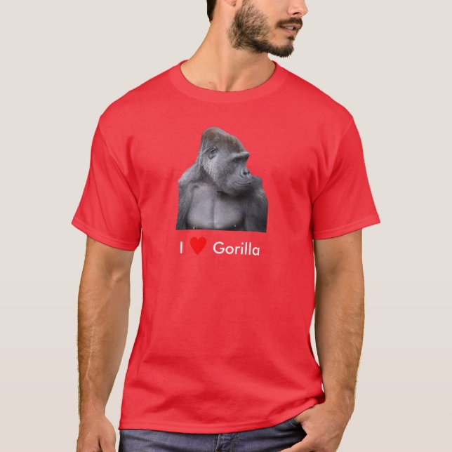 T-SHIRT ゴリラ (Devant)