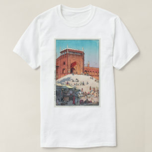 T-shirt ジ ャ マ ー ・ マ, Jama Masjid, Delhi, Hiroshi Yoshida