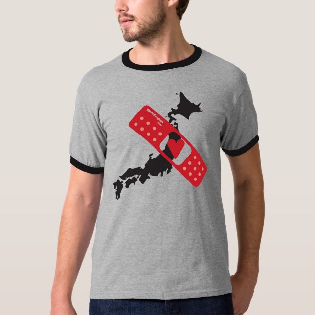 T-shirt ハートシャツ du Japon de coeur (Devant)