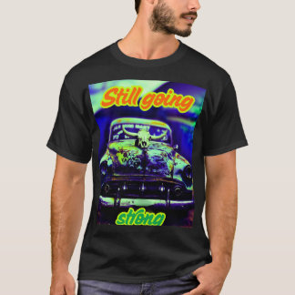 T-SHIRT レトロカーアートTシャツ