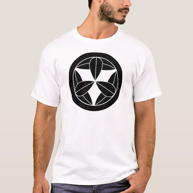 T-SHIRT 丸に九枚笹 (Devant)