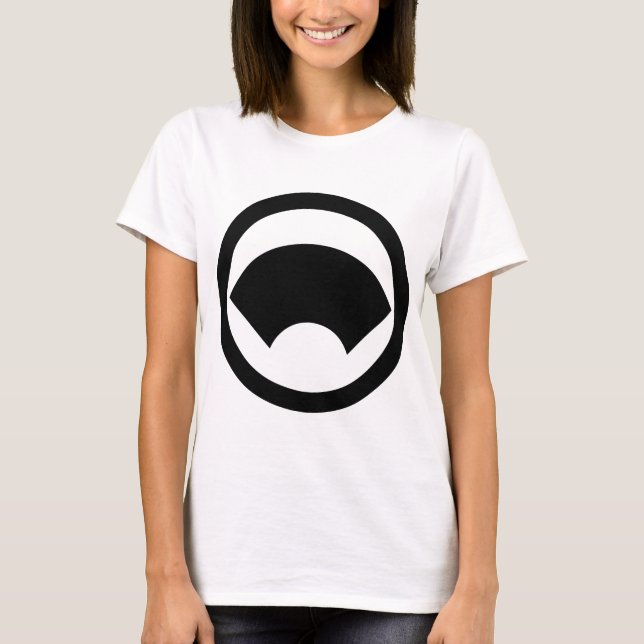 T-SHIRT 丸に地紙 (Devant)