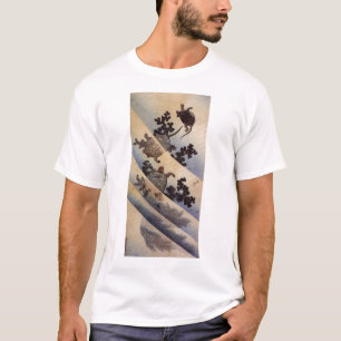 T-shirt 亀, tortues de 北斎, Hokusai, Ukiyo-e
