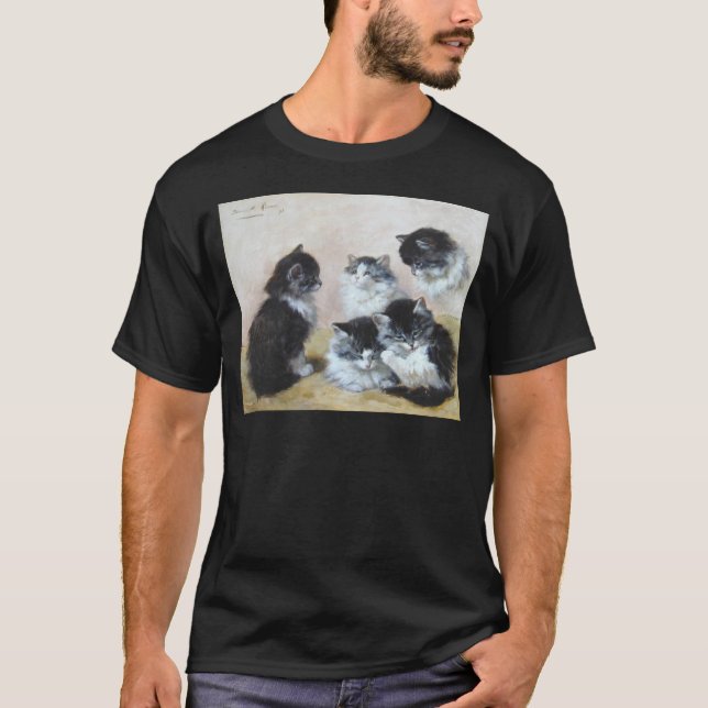 T-SHIRT 五匹の子猫 (Devant)