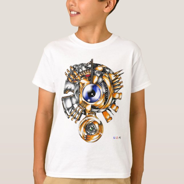 T-shirt 作品番号00017　「闇から点る希望の増幅装置」TypeA (Devant)