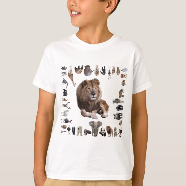 T-SHIRT 動物たち (Devant)