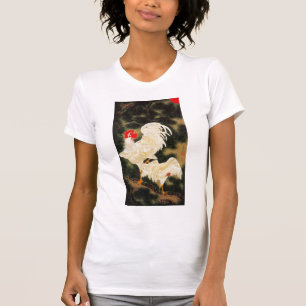 T-shirt 動 植 綵 絵(11)老 白 ,  de  松