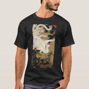 T-shirt 動 植 綵 絵(25)老 白 ,  de  松