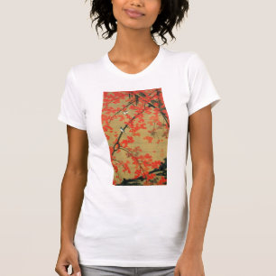 T-shirt 動 植 綵 絵(30)紅 小 ,  de 