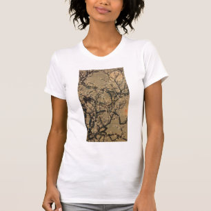T-SHIRT 動 植 綵 絵(8)梅 晧 ,   花