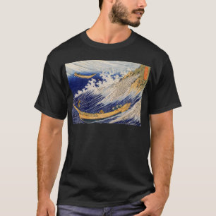 T-shirt 千 絵 の 海 ・ 総 州, Vagues d'Océan , Hokusai