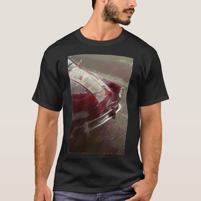 T-SHIRT 古い車の (Devant)