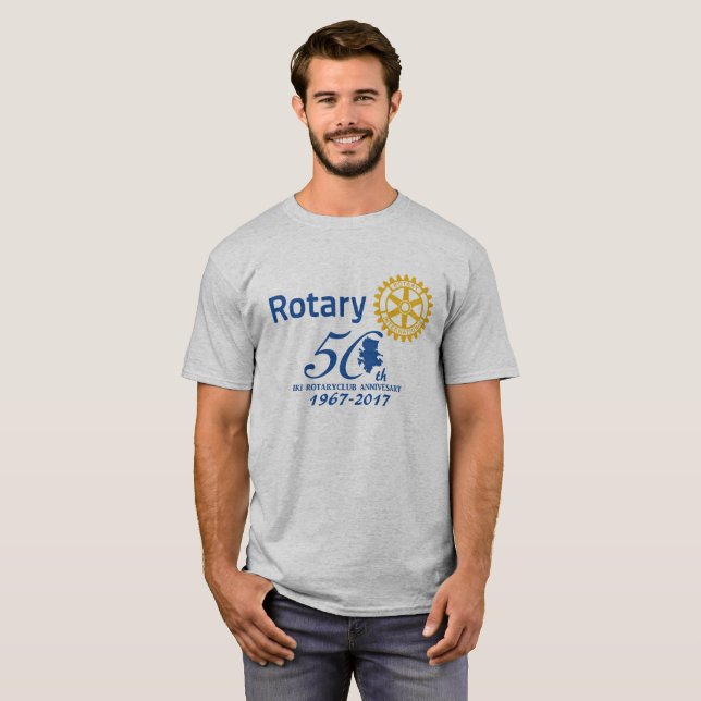 T-SHIRT 壱岐ロータリー50周年記念ロゴTシャツ (Devant entier)