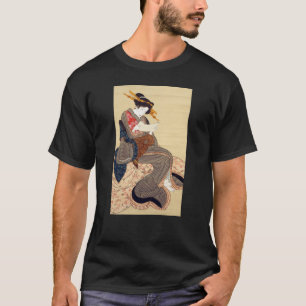 T-shirt 女, 国 Femme 貞, Kunisada, Ukiyo-e