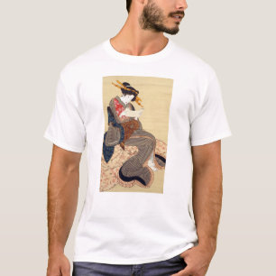 T-shirt 女, 国 Femme 貞, Kunisada, Ukiyo-e