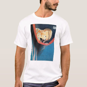 T-shirt 幽霊, fantôme de 北斎, Hokusai, Ukiyoe