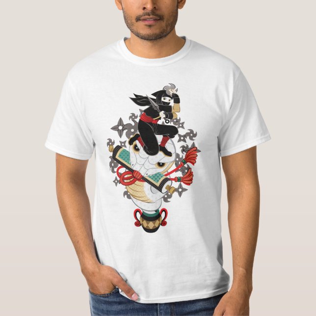 T-shirt 忍者と蛇２０１９（リメイク）／ Ninja and snake 2019（remake） (Devant)