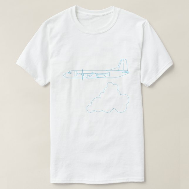 T-SHIRT 日本の飛行機「YS-11」 (Design devant)