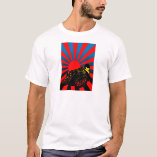 T-SHIRT 旭日バイク
