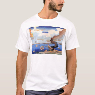 T-shirt 東 都 三 股 ツ 図, , Rivière Sumida, Kuniyoshi, Ukiyo-e,