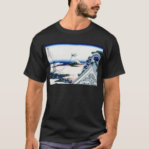 T-shirt 東 都 浅 草 本 寺, vue sur le Mont Fuji depuis Asakusa, 