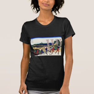 T-shirt 武 州 千 住, 北 Voir le Mont Fuji de Senju, Hokusai, Uk