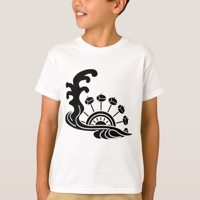 T-SHIRT 水に水車 (Devant)