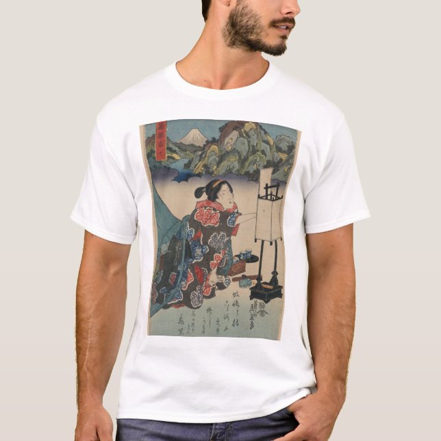 T-shirt 浮世絵 (ukiyo-e) (Devant)