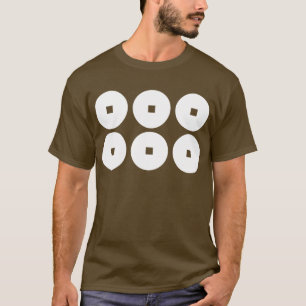 T-shirt 真 田 幸 家 紋, Sanada Yukimura KAMON, Family Cr Japona