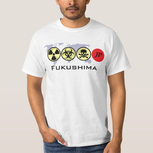T-shirt 福島 du JP Fukushima de 日本国 du Japon (Devant)