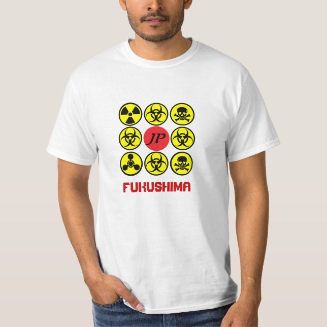 T-shirt 福島 du JP Fukushima de 日本国 du Japon (Devant)