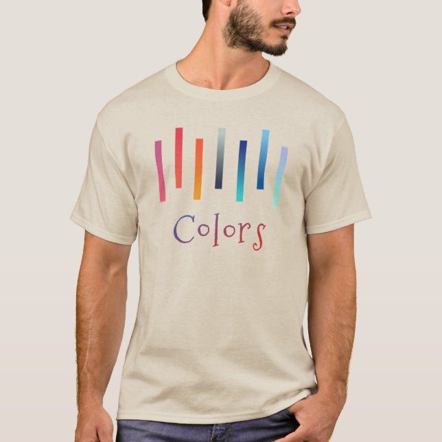 T-shirt 色 colores color’s  (Devant)