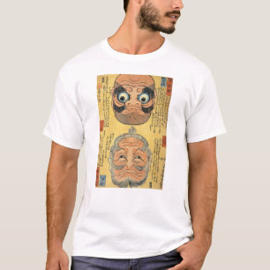 T-shirt 逆 さ 絵, 国 芳 À l'envers, Kuniyoshi, Ukiyoe