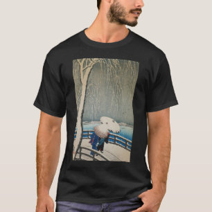 T-shirt 雪 に 傘, 邨 Parapluies en Neige, Koson, Ukiyo-e