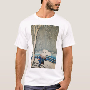 T-shirt 雪 に 傘, 邨 Parapluies en Neige, Koson, Ukiyo-e