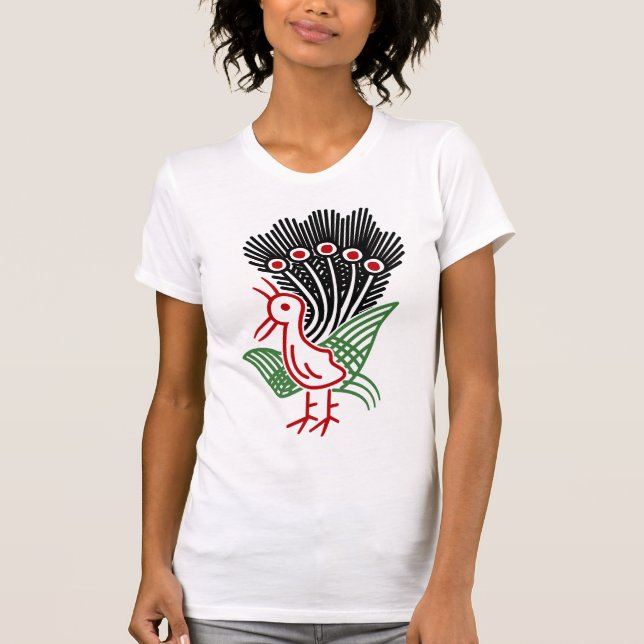 T-SHIRT 麻雀牌 1索 イーソウロゴのみ-01 (Devant)