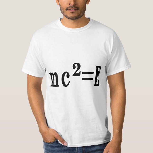 T-shirt ｍｃ²＝E (Devant)