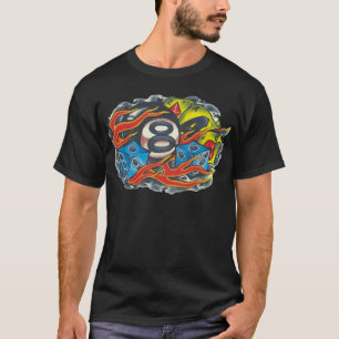 T-shirt 00001 Bola 8 lamas