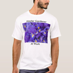 T-shirt 000050, jardinier principal, au travail