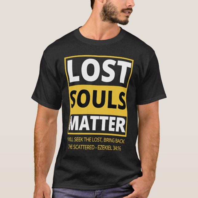 T-shirt 00031 Stylish Lost Souls Matter (Devant)
