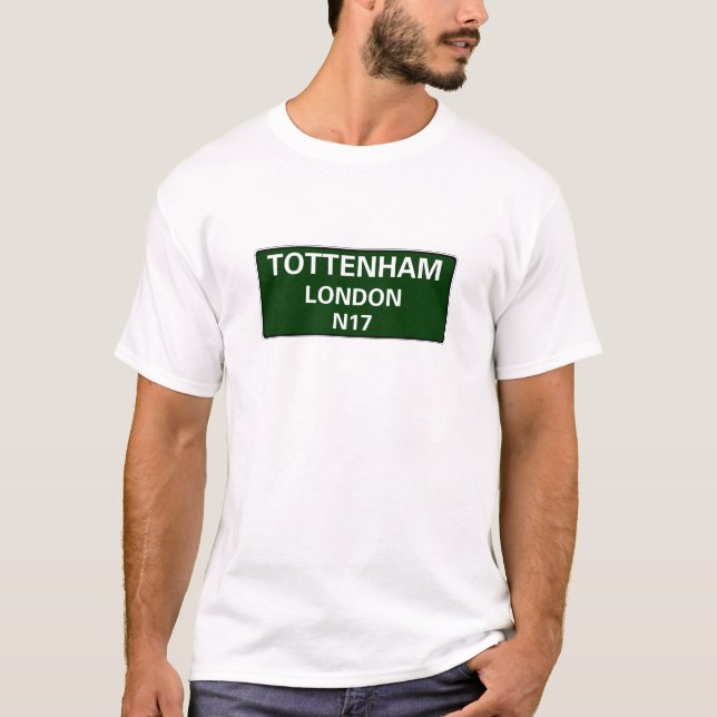 T-SHIRT 000 PLAQUES DE RUE - LONDRES - TOTTENHAM N17 (Devant)