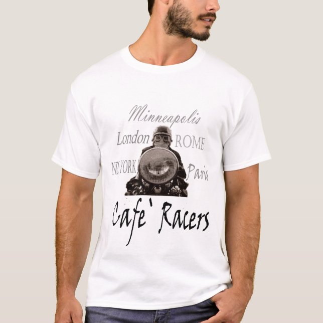 T-shirt 005 coureurs de ` de café (Devant)
