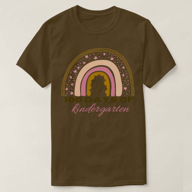 T-SHIRT 00 JOURS DE KINDERGARTEN (Design devant)