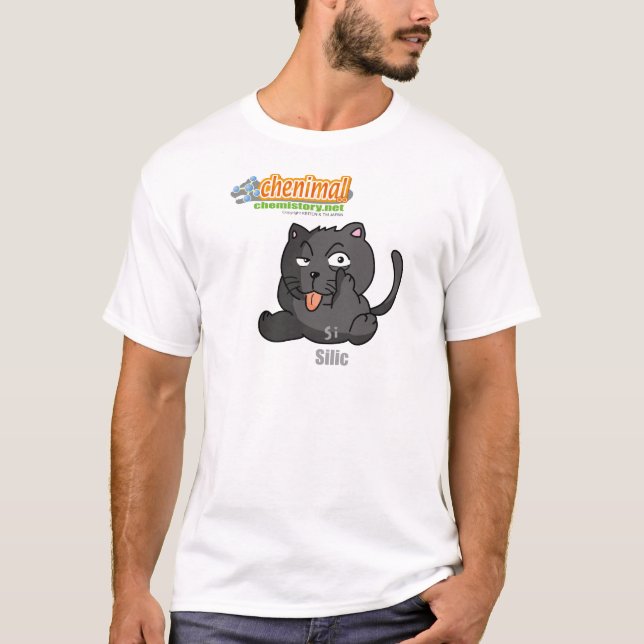 T-shirt 014 silicique de Chenimal (silicium) (Devant)