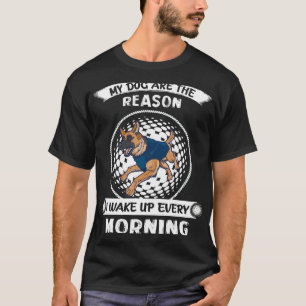 T-shirt 017 Mes Chiens Sont La Raison Pour Laquelle Je Me