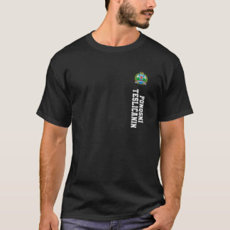 T-shirt 019 Teslic Bosnie Drapeau Nom Manteau De Bras Embl