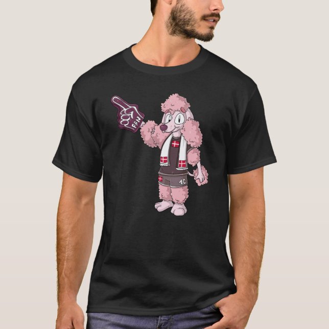 T-shirt 01 Fan Caniche Danemark (Devant)